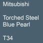 Preview: Mitsubishi, Torched Steel Blue Pearl, T34.